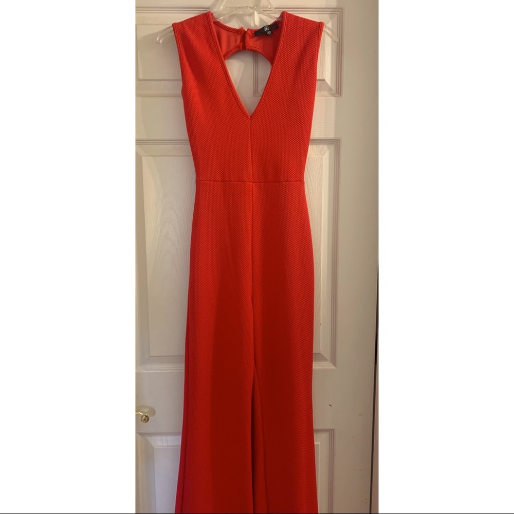 Women's Red Misguided Jumpsuit (size 4)